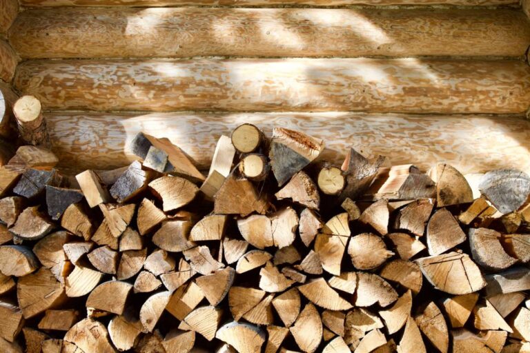 bois de chauffage par des professionnels