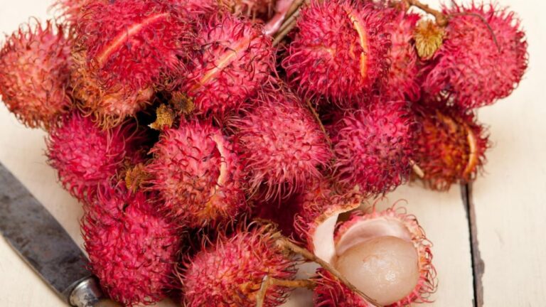 Ramboutan vs litchi